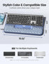 Vaydeer Wrist Rest with Keyboard Stand, Computer Wrist Support Pad, Ergonomic Keyboard Riser Holder Lift Tray
