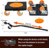 Heavy Duty Furniture Movers, Lifter Tool Set of 4, 880 Lbs Load Capacity, 360° Rotation Wheels for Moving