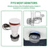 2 Pack Stainless Steel Mesh Strainer, 3/4"-14 Aerator Screen for Livewell Pump, Industrial Plumbing