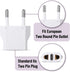 Bates European Travel Plug Adapter, 10 Pack, US to Europe Plug Adapter for Travel, Adapter for EU Plug