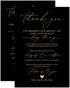Your Main Event Prints 4x6 Prefilled Thank You Place Cards for Weddings