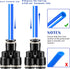Push to Connect Fittings Kit, 120 Pcs Quick Release Pneumatic Connectors for Air Line Fittings, Black, 1/4 Inch OD
