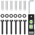 HOME VISION Lag Bolt Kit for TV Wall Mount - Includes Lag Bolts, Wall Anchors, Washers, Allen Key, Bubble Level