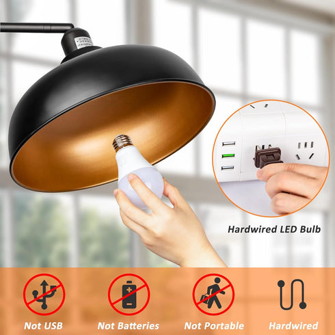 2 Packs A19 LED Light Bulbs, Dimmable Stepless 2700K-6000K, 805 LM, E26 Base, 25000+ Hours Lifespan