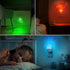 2 Pack, 8 Briignite Night Lights Plug into Wall, Color Changing Night Light Room Decor, RGB LED Nightlight witih Dusk