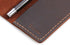 Leather Journal Cover for Field Notes, Handmade Vintage Cover for 3.5" x 5.5" Notebooks, Coffee