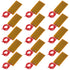 15pcs 25mmx50mm Film Heater Plate Adhesive Pad, 12V 7W Polyimide Heating Elements