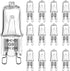 AHEVO G9 Halogen Bulb 25W 120V T4 JCD Type G9 Base 2 Pin