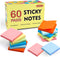 Sticky Notes, Shuttle Art 60 Pads Bright Stickies, 3x3 Inches, 100 Sheets/Pad for Home, School, Office