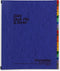 Pendaflex Daily A-Z Indexing Desk File/Sorter - Midnight Blue (11015)