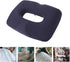 RUYANZER Tailbone Hollow Seat Cushion Comfortable Memory Foam Breathable Orthopedic Chair Pad with Grooved Design