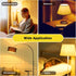 Bulb 2 PackDimmable 1800K Bulbs Blocking,A19 9W(60W E26 Bulbs Amber Sleep Light Warm Light for Healthy Sleep,Blue Light