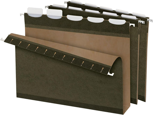 Pendaflex Ready-Tab Extra Capacity Hanging File Folders, Letter Size, 5 Tab, 20/BX (42701)