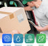 Clear Side Loading Packing List Envelopes - 9.5 x 12 Inches, 100 Pack Self-Seal Waterproof Mailing Pouches