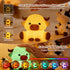 7 Dimmable Cute Highland Cow Night Light, LED Touch Silicone Lamp for Bedroom with Colors Timer and Squishy