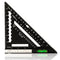 Beslands 7 inch Rafter Square with Level, Aluminum Triangle Ruler, Woodworking Layout Tool