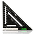 Beslands 7 inch Rafter Square with Level, Aluminum Triangle Ruler, Woodworking Layout Tool