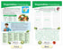 NewPath Learning MyPlate Food Groups Bulletin Board Charts, Set of 8, Laminated, Double-Sided, 12" x 18"