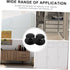 2pcs COHEALI Bathroom Grab Bars Glass Door Suction Cup Handles Self-Adhesive for Elderly Bathtub Shower Stainless Steel