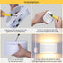 12W Dimmable Lightess Plug in Wall Sconces Modern LED Wall Light Indoor Up Down Wall Lamp for Bedroom Living Room