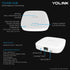 YoLink Hub, 1/4 Mile Super Long Range Smart Hub, LoRa Enabled Smart Home Automation Bridge for Home Security Monitoring