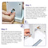 Cam Lock Nut for Furniture, 8pcs 12x10mm Joint Connector Locking Nuts for Connecting Cam Fittings
