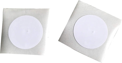 YARONGTECH 50pcs RFID Sticker Tag 13.56mhz Round 25mm Adhesive Back
