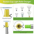 Bulb Bulb Dreyoo Light Changer for High Ceilings and Recessed Lights, Suction Cup Light Changer Compatible