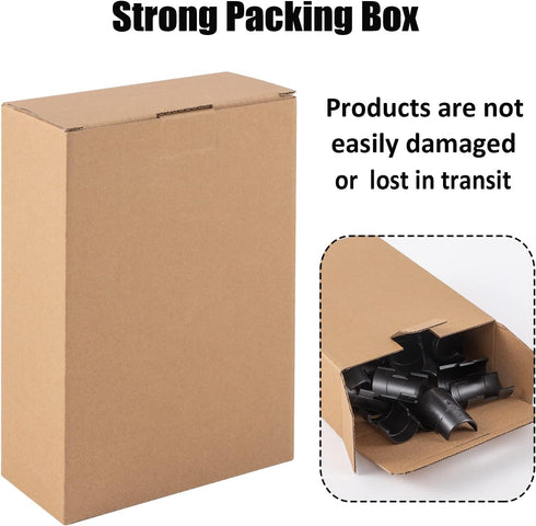 8 Pcs Wire Shelving Shelf Lock Clips, 4 Pairs of Shelving Sleeves Replacements for Wire Shelving System