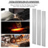 PATIKIL E52100 Steel for Knife Making, 12" x 1-1/2" x 1/8" Hot Rolled Flat Bar for DIY