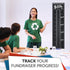 Fundraising Goal Thermometer Chart - 11" x 48", Reusable Dry Erase Goal Tracker for Schools, Churches, Offices &