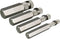 ABN Internal Pipe Removal Tool Pipe Nipple Extractor Set, General Internal Pipe Wrench Set 4pc - 1, 3/4, 1/2, 3/8 Inch