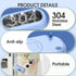 Timer,50KHz 304 Professional Ultrasonic Jewelry Cleaner with Digital Ultrasonic Cleaner Machine with Stainless Steel