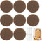 OMASUNB 8 Pcs 1.57Inch Circular Cutting Board Feet Reusable Rubber Feets for Cutting