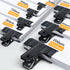 Locci Black Large Bull Clips - 10 PCS Medium Binder Clips 3.5 Inch for Drawing Board, Big Clip for Food Bags, Art,