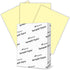 Springhill 8.5 x 11 Canary Yellow Copy Paper, 24lb Bond/60lb Text, 89gsm,