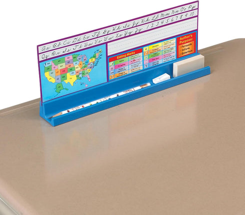 Really Good Stuff 6PK Desktop Prop and Park Station with Adhesive Grip for Optimal Storage