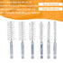 6PCS 1/4in Hole Cleaning Brushes Bore Brush for Drill Twisted Wire Cleaning Brush Power Drill Cleaning Wire Brush