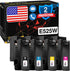 Cartlee Set of 4 Compatible High Yield Laser Toner Cartridges for Dell E525W E525DW 525W 525DW 525 DPV4T H3M8P Color