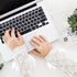 Elbow Gel Wrist Rest for Keyboard and Mouse Transparent White Jellyfish Pad Cushion Ergonomic Cute Clear Cool Mouse