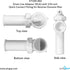 Drain Line Adapter (DLA) - 3/8-inch Quick Connect Fitting (ET109-002, 9-38QC, DLA-9)