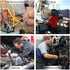 Sopoby 200PCS Heat Shrink Ring Connectors #10 Red 22-18 AWG - Heat Shrink Connectors Kit for Automotive Marine