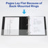 Avery Heavy-Duty View 3 Ring Binder, 2" One Touch Slant Rings, Holds 8.5" x 11" Paper, 1 White Binder (05504)