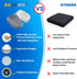 Tailbone SAIREIDER Seat Cushions for Office Chairs, Memory Foam Coccyx Cushion Pads for Pain, Sciatica Relief Pillow