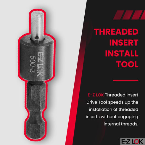 E-Z LOK Drive Tool - Optional Use with 329-4, 329-401, 329-428, 303-4, 303-428, 319-4, 319-428, 335-4, 450-6, 550-1420,