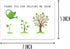 KrysDesigns Thank You For Helping Me Grow Card - Appreciation Card For Teacher Mom Or Dad - End Of The Year Teacher