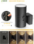 3000K, 0-100LM Dimmable 2 Pack L LOHAS LED Night Light Plug in, Modern Night Lights Plug into Wall, Dusk to Dawn