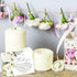 48Pcs Whaline Funeral Thank You Cards Floral Sympathy Thank You Card with Stickers Envelopes White Flower Bereavement
