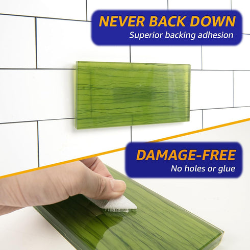 Hook & Loop Strips with Adhesive, 1 x 3 inch 24 Sets, Heavy Duty Sticky Back Fasten Strips for Home Use