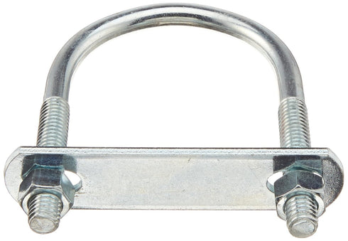 National Hardware U Bolt, 2190BC, Zinc plated, #642-3/8"x2-1/2"x4"